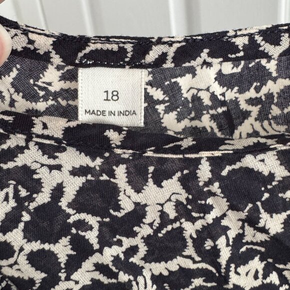 Les Coyotes de Paris printed cotton mini dress, size 18 years - Picture 5 of 7